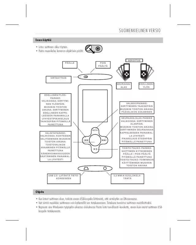 Mode d'emploi SWEEX MP510