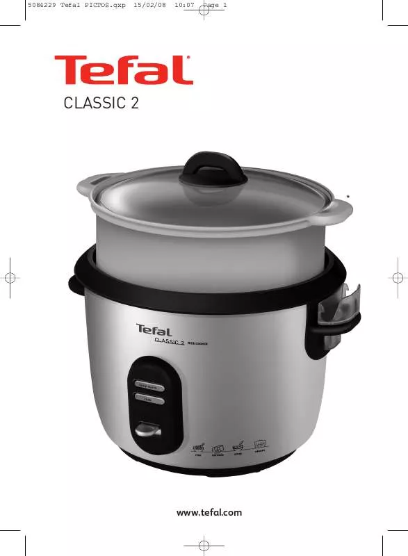 Mode d'emploi TEFAL CLASSIC SILVER