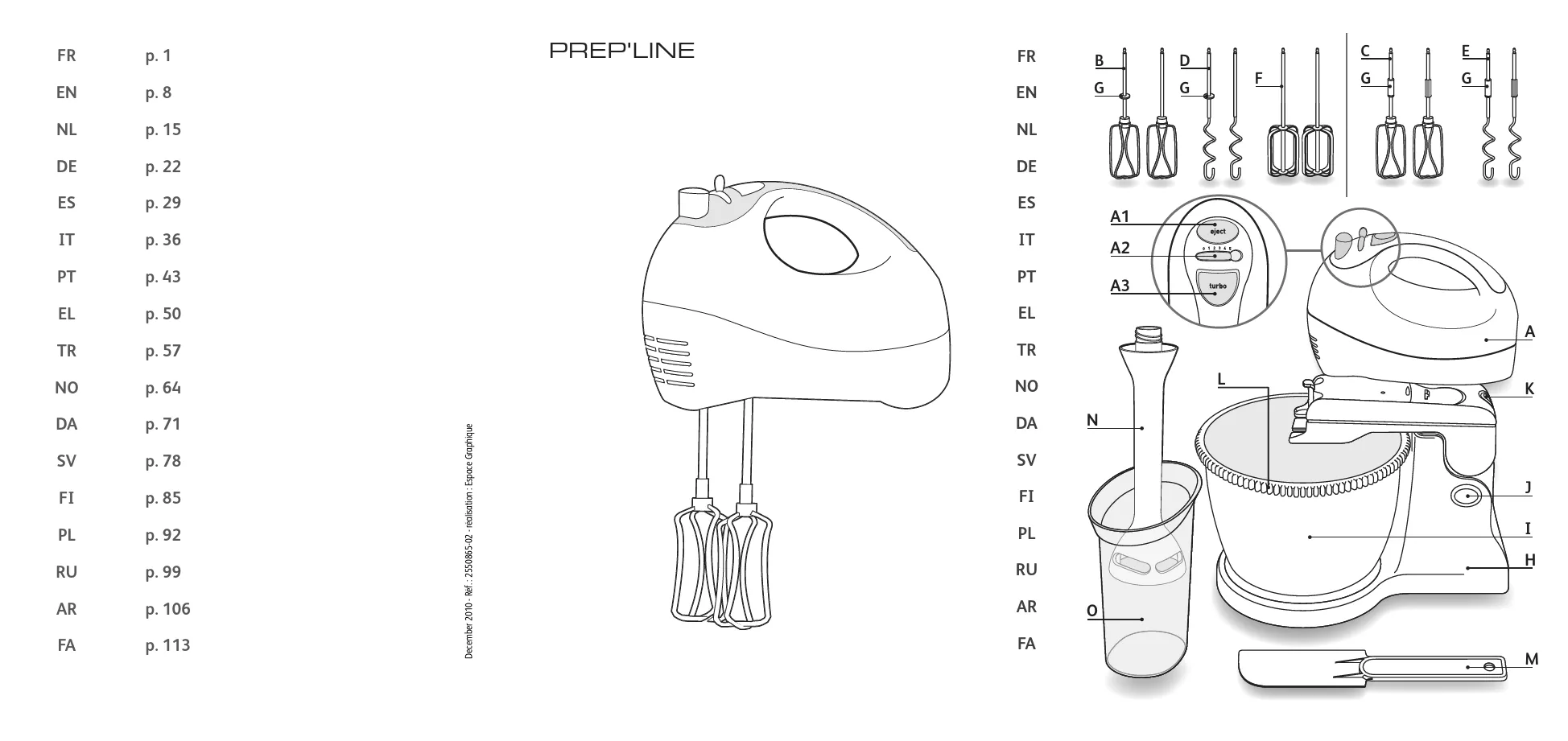 Mode d'emploi TEFAL HT4101