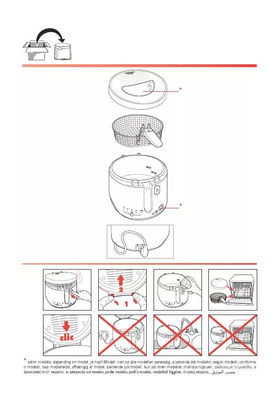 Mode d'emploi TEFAL MAXI FRY