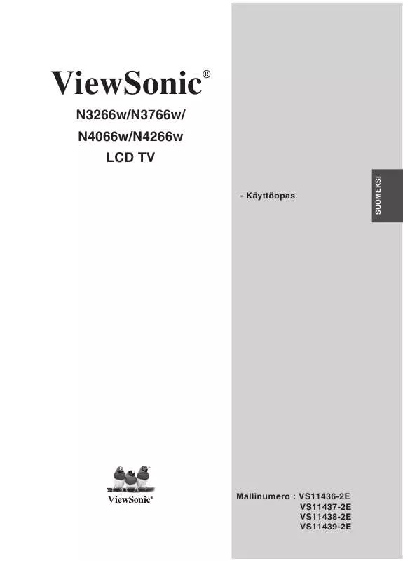 Mode d'emploi VIEWSONIC N3266