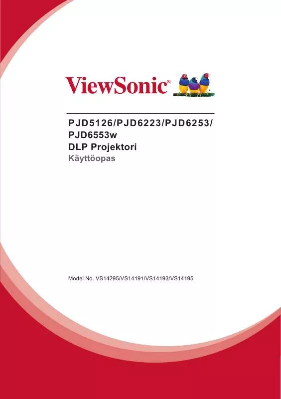 Mode d'emploi VIEWSONIC PJD5126