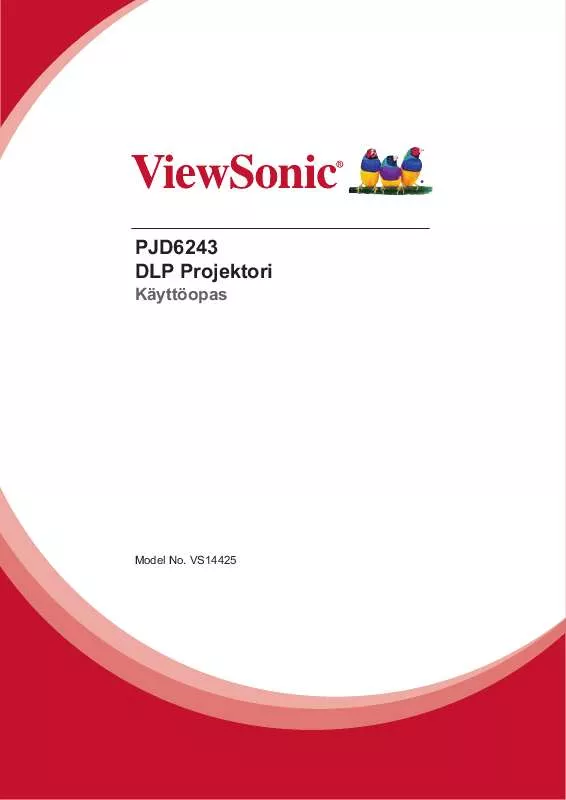 Mode d'emploi VIEWSONIC PJD6243