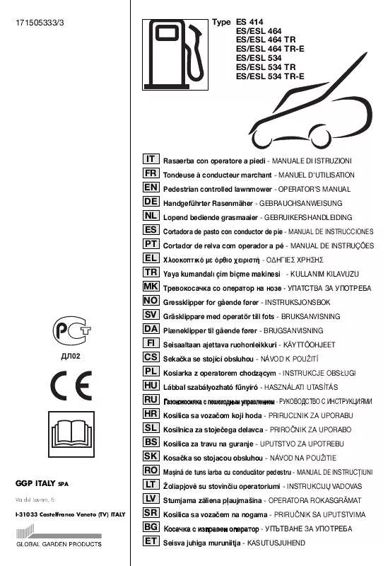 Mode d'emploi WINNY ES 534