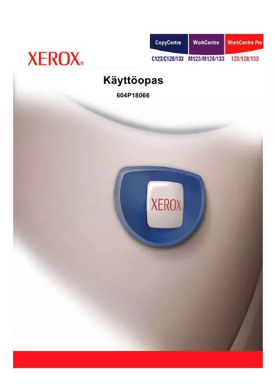 Mode d'emploi XEROX COPYCENTRE C123