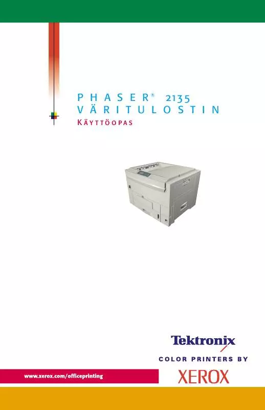 Mode d'emploi XEROX PHASER 2135