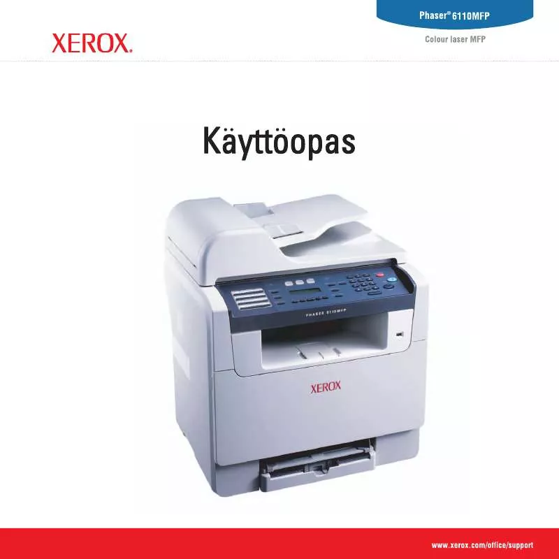 Mode d'emploi XEROX PHASER 6110MFP