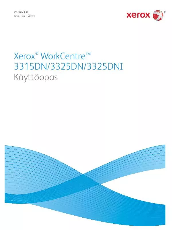 Mode d'emploi XEROX WORKCENTRE 3315