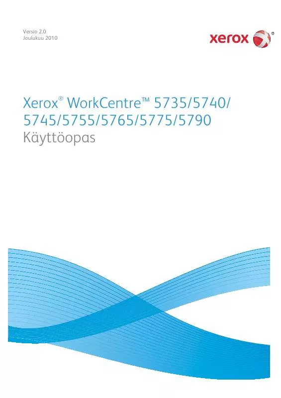 Mode d'emploi XEROX WORKCENTRE 5745